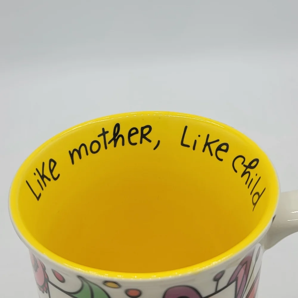 Our Name is Mud MOM Mug Lorrie Veasey Funny Floral Gift Like Mother Like Child - Picture 7 of 9